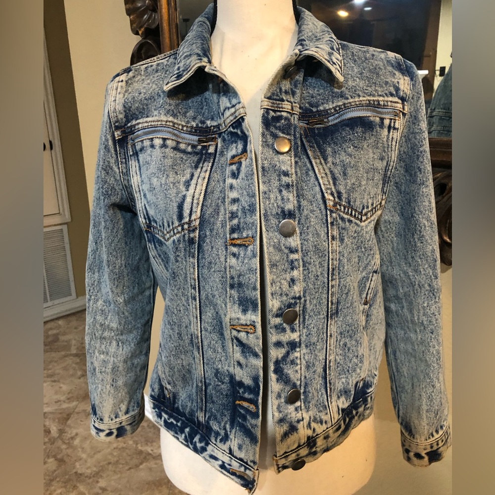 GB girls jeans jacket size large (b4)